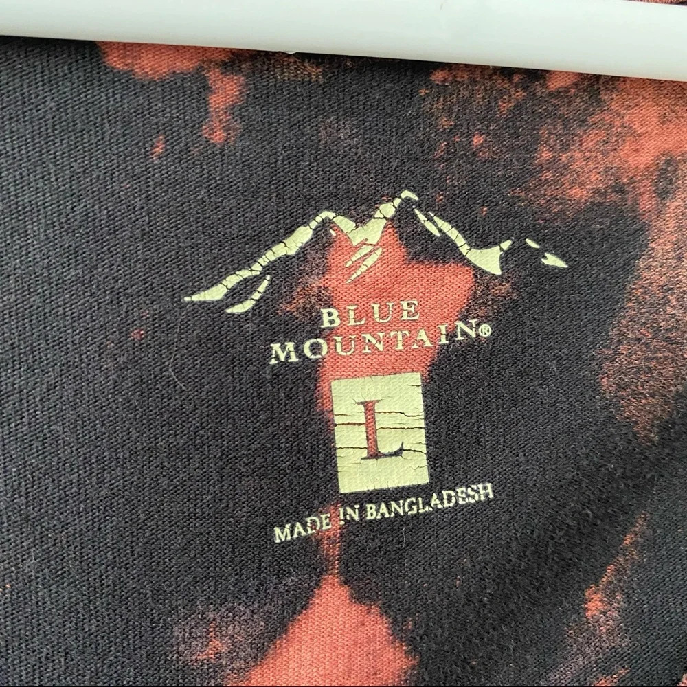 128. Blue Mountain Long Sleeve Tie Dye Shirt - Picture 7 of 7